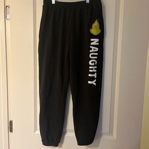 Cuffed Grinch Sweatpants